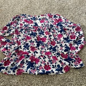 Beautiful floral blouse